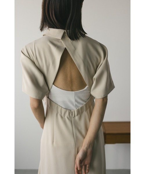 「STYLEMIXER」 半袖ワンピース MEDIUM ブラック レディース_画像7