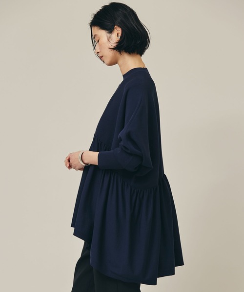 「Curensology」 長袖カットソー FREE ベージュ レディース_画像8