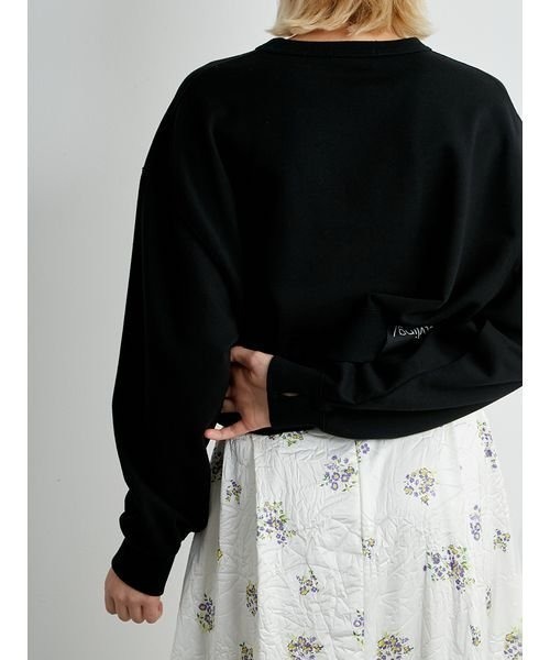 「styling/」 長袖カットソー FREE パープル レディース_画像7