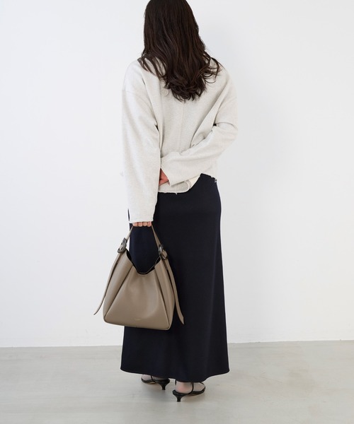 「MICA&DEAL」 スウェットカットソー FREE オフホワイト レディース_画像9