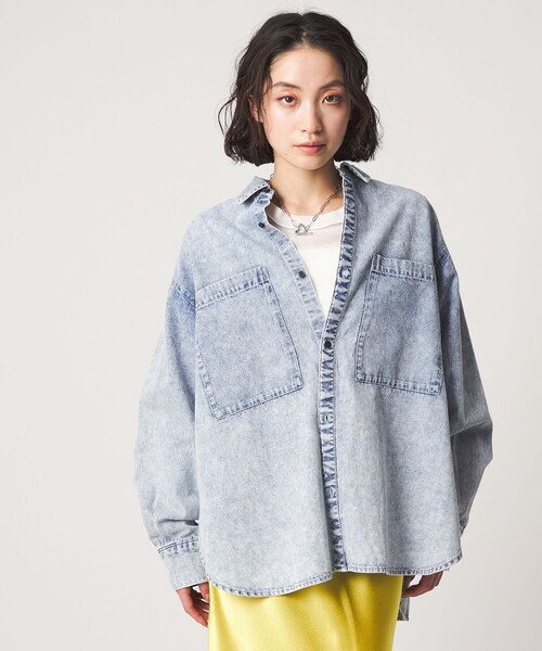新品タグ付き Rady Vネックデニムシャツ デニムシャツ LE SOUK HOLIDAY｜クロスプラス公式通販サイト