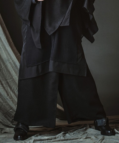 NO ID.（ノーアイディー） ワイドパンツ パンツ 「NO ID.」Wide Wrap