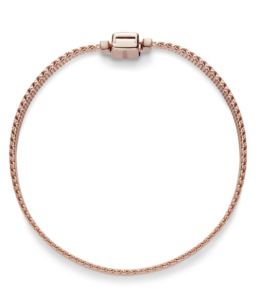 PANDORA（パンドラ） ブレスレット 18cm ピンクゴールド レディース 