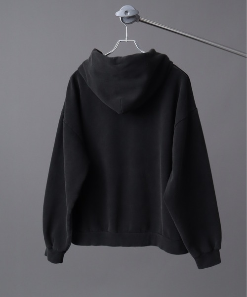 「SEQUENZ」 ジップアップパーカー M ブラック メンズ_画像8