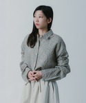 ブラウス シャツ ワッシャーチェックシャツ レ...の詳細画像5