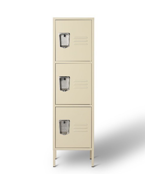 【値下げ】【3/12まで】DULTON（ダルトン）　スチールロッカー　アイボリー DULTON（ダルトン） 家具 STEEL LOCKER 3 DOOR/スチール ロッカー 3