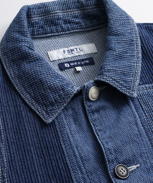 カバーオール FDMTL/ファンダメンタル/JK31U COVERALL JACKET 3YR WASH メンズ レディースの画像