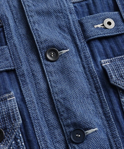 カバーオール FDMTL/ファンダメンタル/JK31U COVERALL JACKET 3YR WASH メンズ レディースの画像