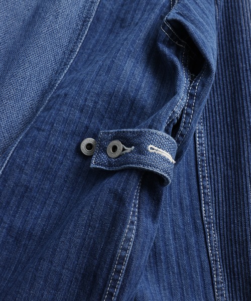 カバーオール FDMTL/ファンダメンタル/JK31U COVERALL JACKET 3YR WASH メンズ レディースの画像