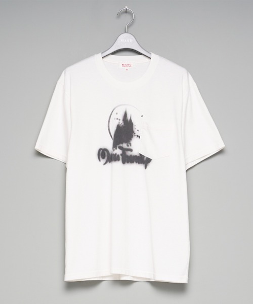 MASU（エムエーエスユー） tシャツ 「M A S U」CASTLE POCKET T-SHIRT