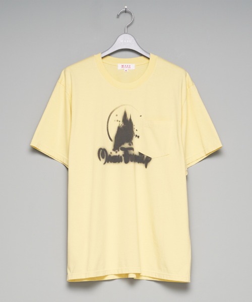 MASU（エムエーエスユー） tシャツ 「M A S U」CASTLE POCKET T-SHIRT