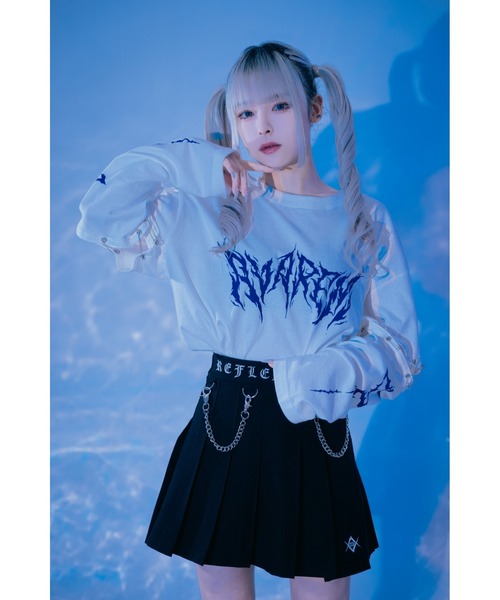 「REFLEM」 ミニスカート FREE ブラック レディースの画像