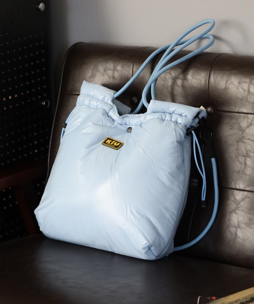 KiU（キウ） トートバッグ ナイロンサテン2WAYトートBAG メンズ