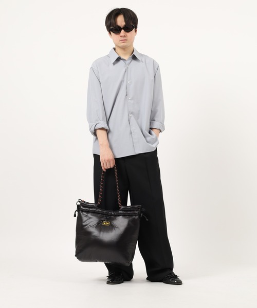 KiU（キウ） トートバッグ ナイロンサテン2WAYトートBAG メンズ 