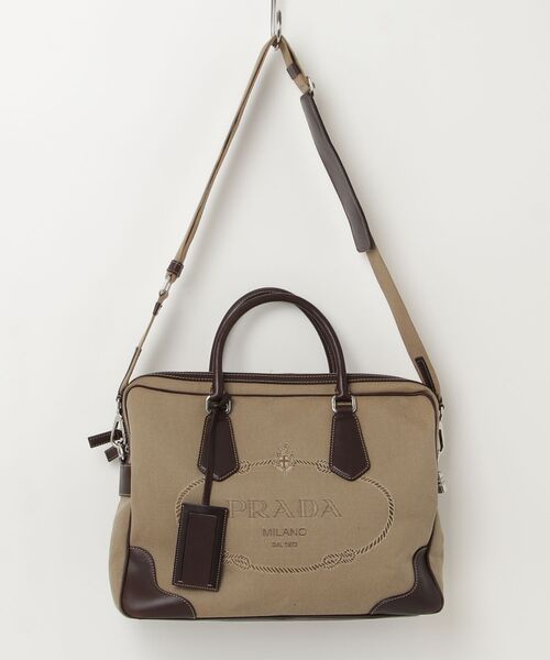 PRADA（プラダ） 2WAYバッグ - ベージュ レディース : ZOZOTOWN Yahoo