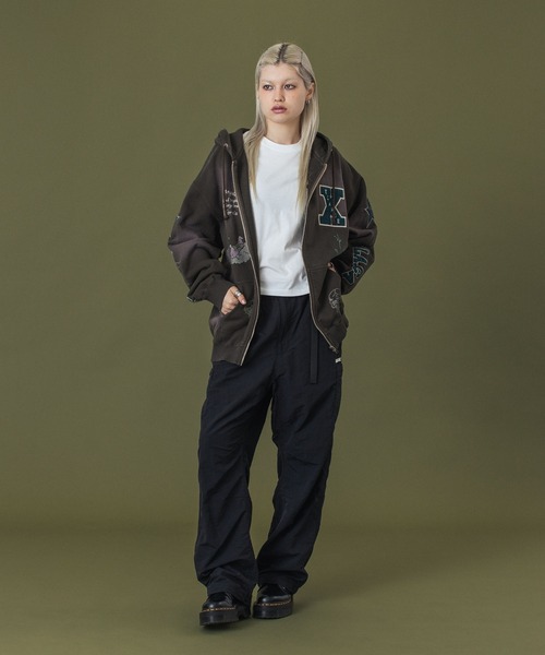 「XLARGE」 イージーパンツ M ネイビー メンズ