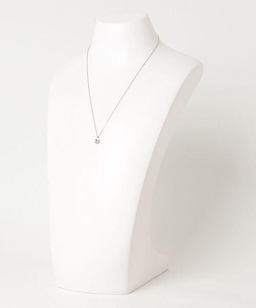 「ESTELLE」 ネックレス 45cm ホワイト レディース_画像3
