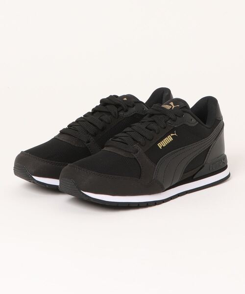 PUMA（プーマ） ローカットスニーカー 23.5cm ブラック×ブラック 