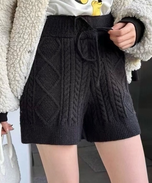 「LADY LIKE」 ショートパンツ M ブラック レディース_画像2