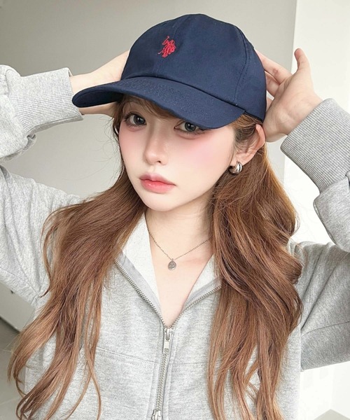 U.S. POLO ASSN.（ユーエスポロアッスン） キャップ 帽子 moment＋別注