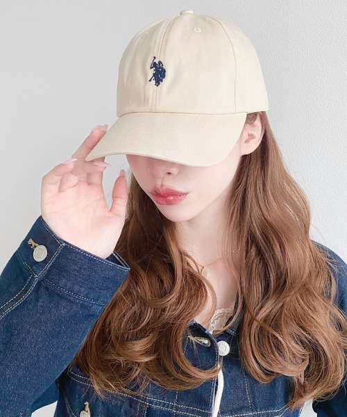U.S. POLO ASSN.（ユーエスポロアッスン） キャップ 帽子 moment＋別注 