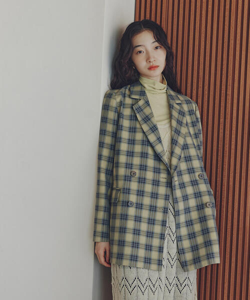 「N.（N. Natural Beauty Basic）」 ジャケット MEDIUM ベージュ系その他 レディースの画像