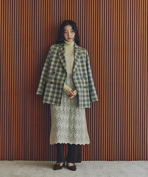 「N.（N. Natural Beauty Basic）」 ジャケット MEDIUM ベージュ系その他 レディースの画像