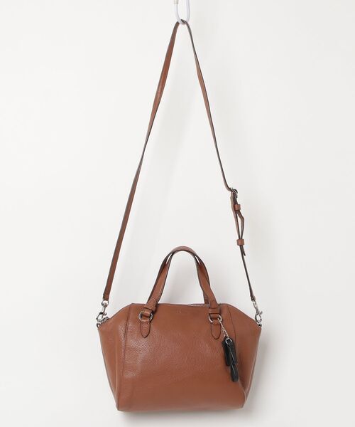 COACH 2WAY レザーバッグ　ブラウン COACH（コーチ） 2WAYバッグ - ブラウン レディース : ZOZOTOWN Yahoo