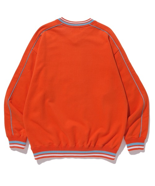 「XLARGE」 スウェットカットソー L オレンジ メンズ_1