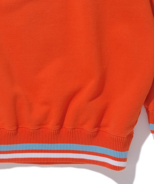 「XLARGE」 スウェットカットソー L オレンジ メンズ_5