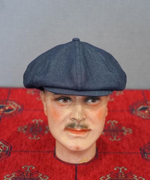 Mr.FATMAN 帽子 キャスケット メンズ THREE LOVE CASQUETTE DENIM