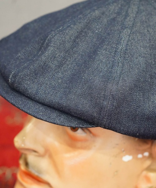 Mr.FATMAN 帽子 キャスケット メンズ THREE LOVE CASQUETTE DENIM