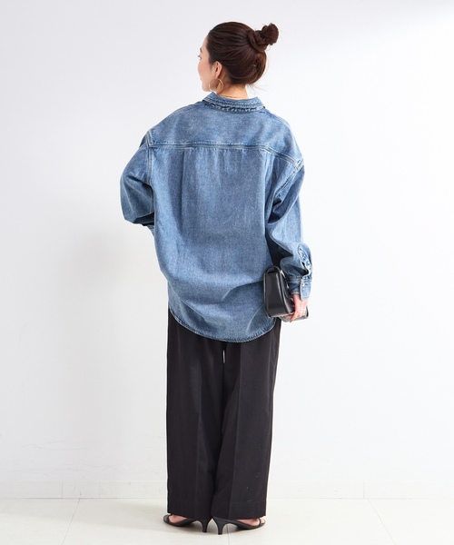 「B.C STOCK」 「Simplicite」チノパンツ MEDIUM ベージュ レディース_画像4