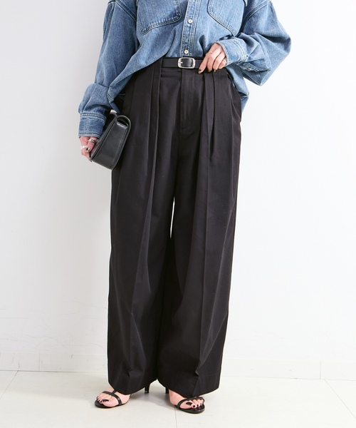「B.C STOCK」 「Simplicite」チノパンツ MEDIUM ベージュ レディース_画像5