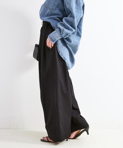 「B.C STOCK」 「Simplicite」チノパンツ MEDIUM ベージュ レディース_画像7