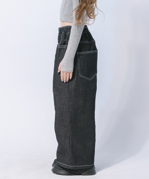 「URBAN CHERRY」 「KIDS」デニムパンツ 130cm ライトブルー キッズ_画像7