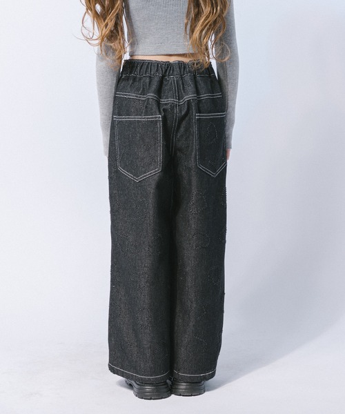 「URBAN CHERRY」 「KIDS」デニムパンツ 130cm ライトブルー キッズ_画像8