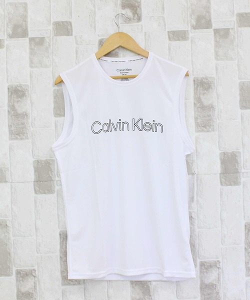 Calvin Klein（カルバン・クライン） ラッシュガード CK フロントロゴ 