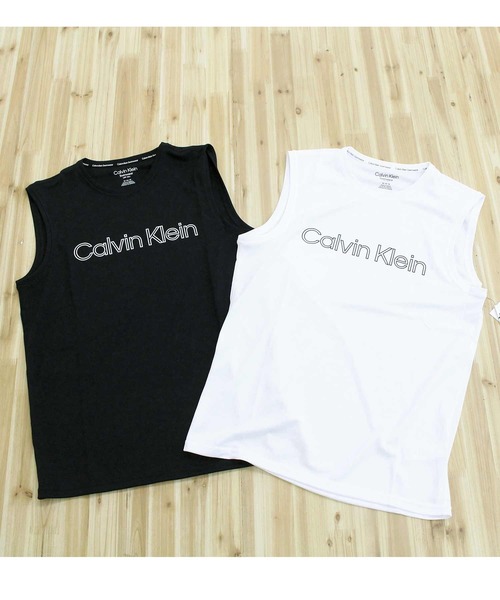 Calvin Klein（カルバン・クライン） ラッシュガード CK フロントロゴ 