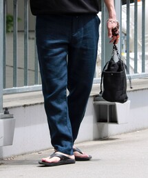 GLOSTER（グロスター） パンツ 「リネン100％/夏の定番」リネン