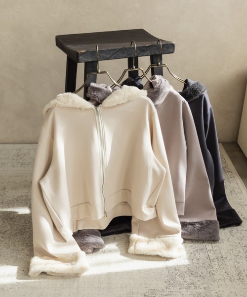 「CLETTE」 セットアップ 4L チャコールグレー レディース_画像6