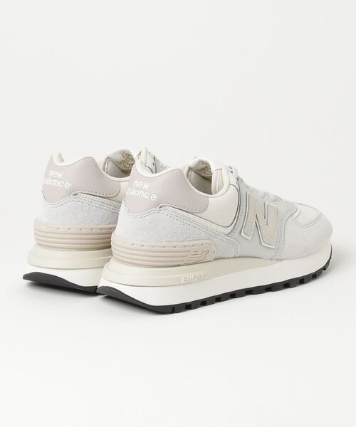 「New Balance」 ローカットスニーカー 27.0cm グレー レディース_画像4