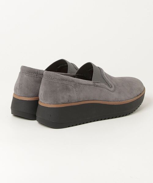 「Clarks」 スリッポン - ダークグレー レディース_画像2