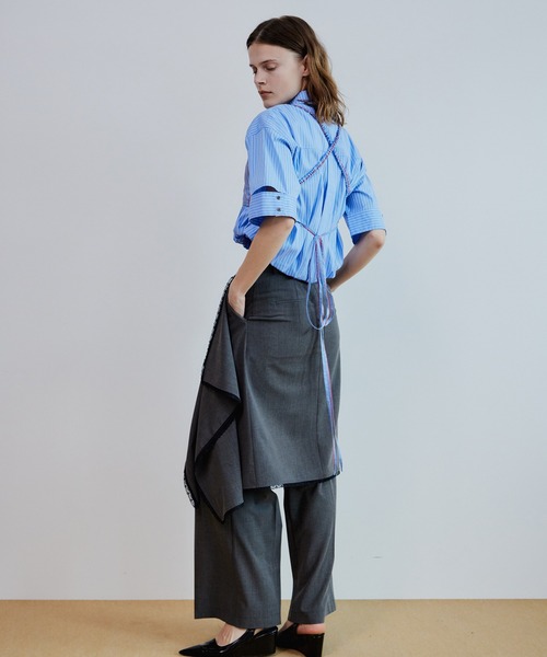 MAISON SPECIAL（メゾンスペシャル） チュニック Checkered Short Bice