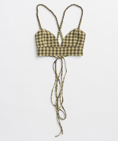 MAISON SPECIAL（メゾンスペシャル） チュニック Checkered Short Bice