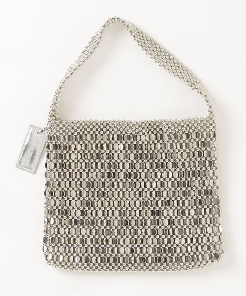 BEAUTY＆YOUTH UNITED ARROWS ハンドバッグ FREE シルバー レディース 