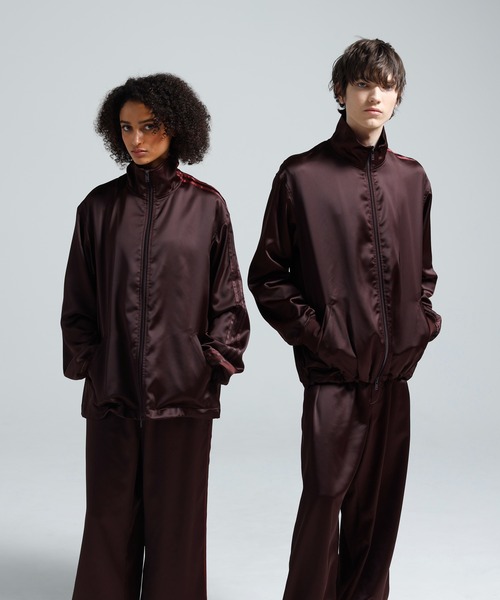 Y-3 ジャージ SATIN GRADIENT 3 STRIPES TRACK TOP メンズ レディース