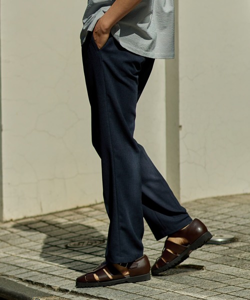 「URBAN RESEARCH ROSSO MEN」 パンツ LARGE ブラック メンズ_画像4