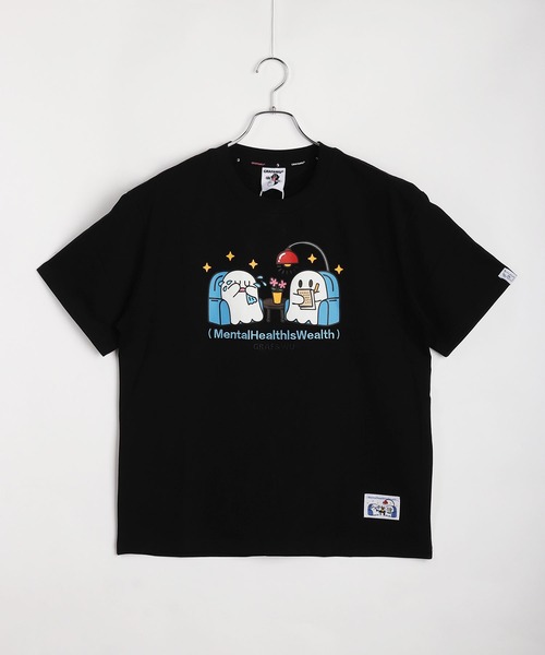 GRAF＆WU（グラフアンドウー） tシャツ おばけ キャラクタープリント
