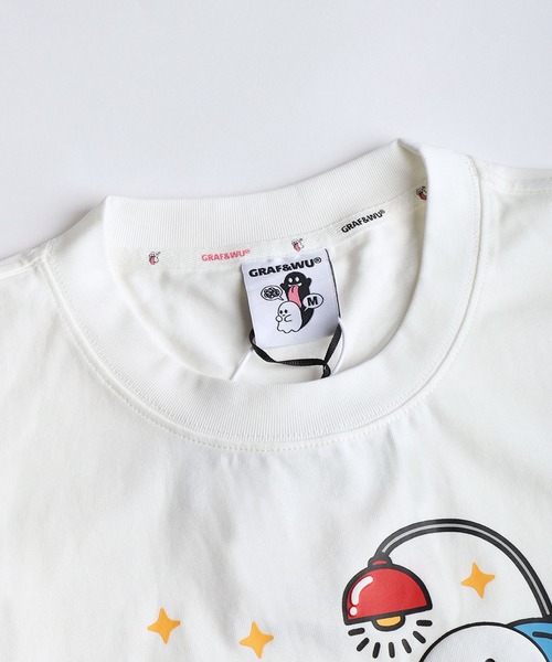GRAF＆WU（グラフアンドウー） tシャツ おばけ キャラクタープリント